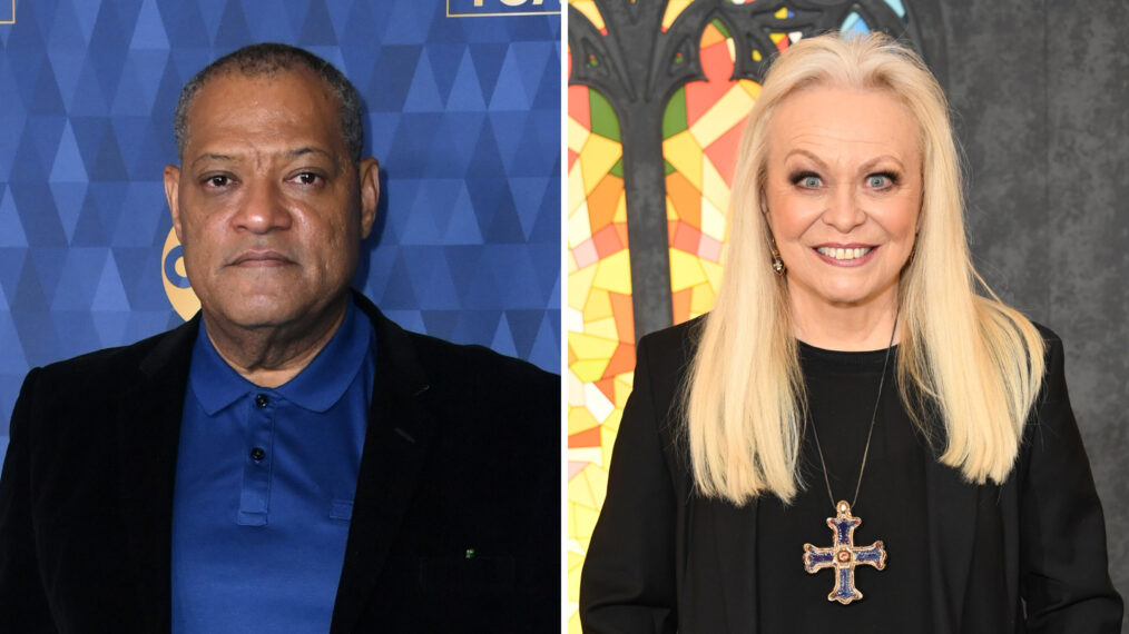 Laurence Fishburne and Jacki Weaver