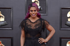 Laverne Cox at the Grammys 2022