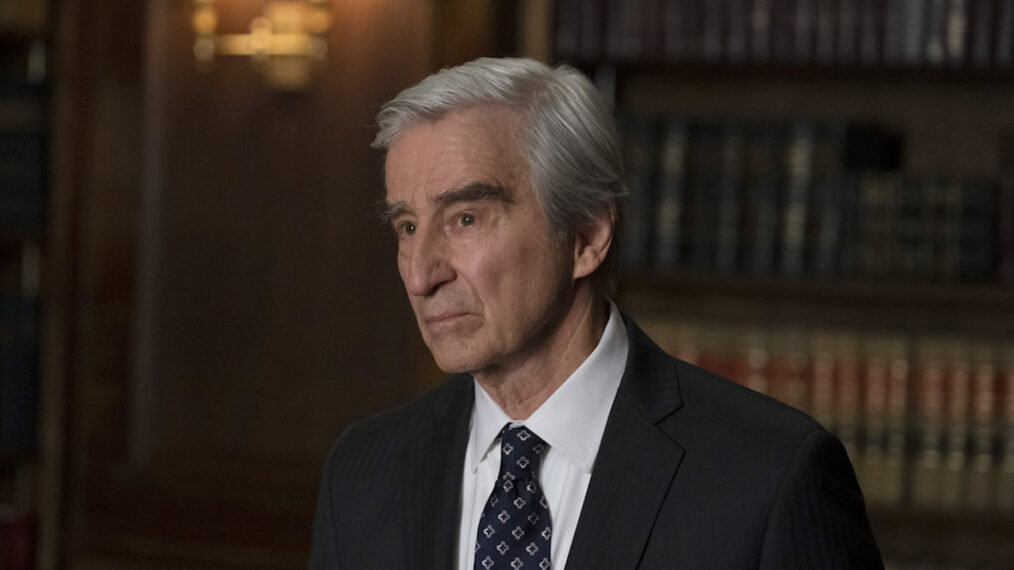 Sam Waterston as D.A. Jack McCoy in Law & Order