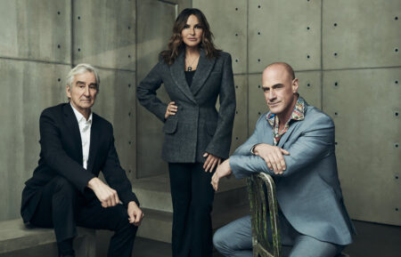 Sam Waterston, Mariska Hargitay and Christopher Meloni of the Law & Order franchise