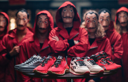 Money Heist Reebok Footwear