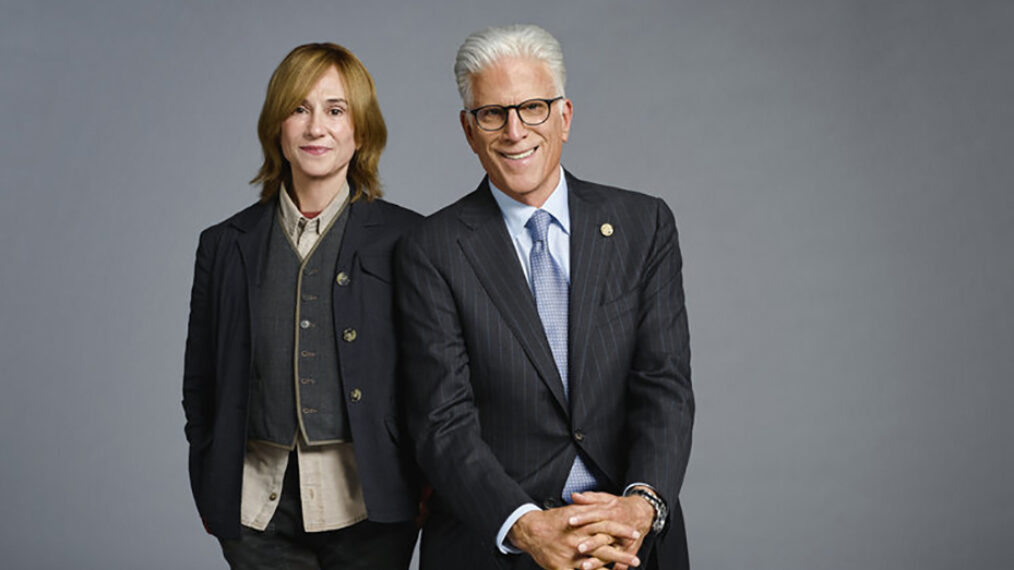 Ted Danson and Holly Hunter in Mr. Mayor - Season 2