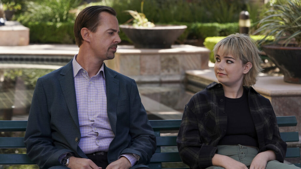 Sean Murray as Special Agent Timothy McGee and Cay Ryan Murray as Teagan Fields in NCIS