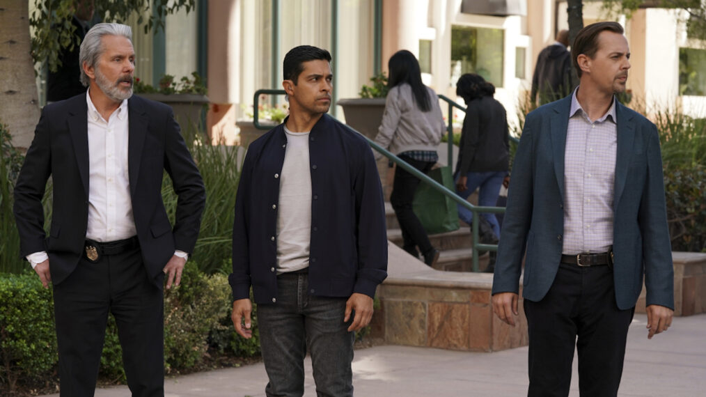 Gary Cole, Wilmer Valderrama, Sean Murray in NCIS - 'The Brat Pack'