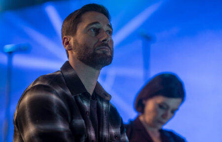 Ryan Eggold as Dr. Max Goodwin, Sandra Mae Frank as Dr. Elizabeth Wilder in New Amsterdam