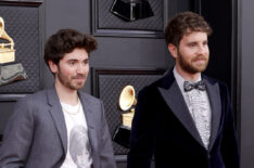 Noah Galvin and Ben Platt at the Grammys 2022