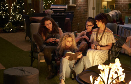 Tatiana Maslany as Sarah, Helena, Cosima, and Alison in Orphan Black