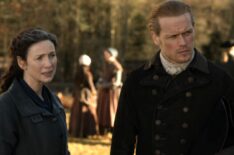 Outlander Season 6 Caitriona Balfe and Sam Heughan