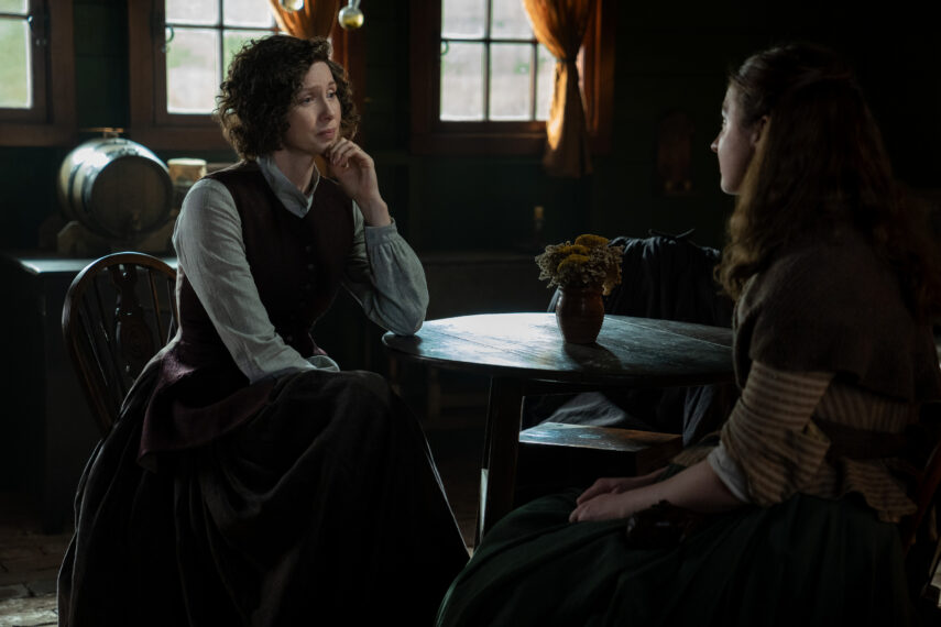 Outlander Season 6 Caitriona Balfe Caitlin Oryan 