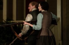 'Outlander': Caitriona Balfe & Sam Heughan on 'Western Feel' of Season 6 Finale