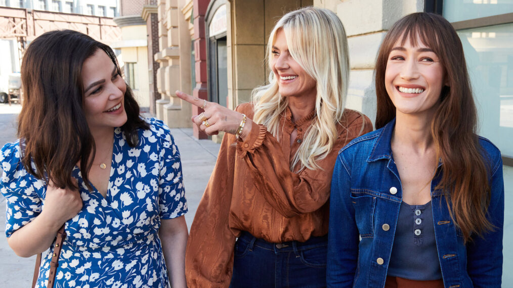 Ginnifer Goodwin, Eliza Coupe and Maggie Q in Pivoting