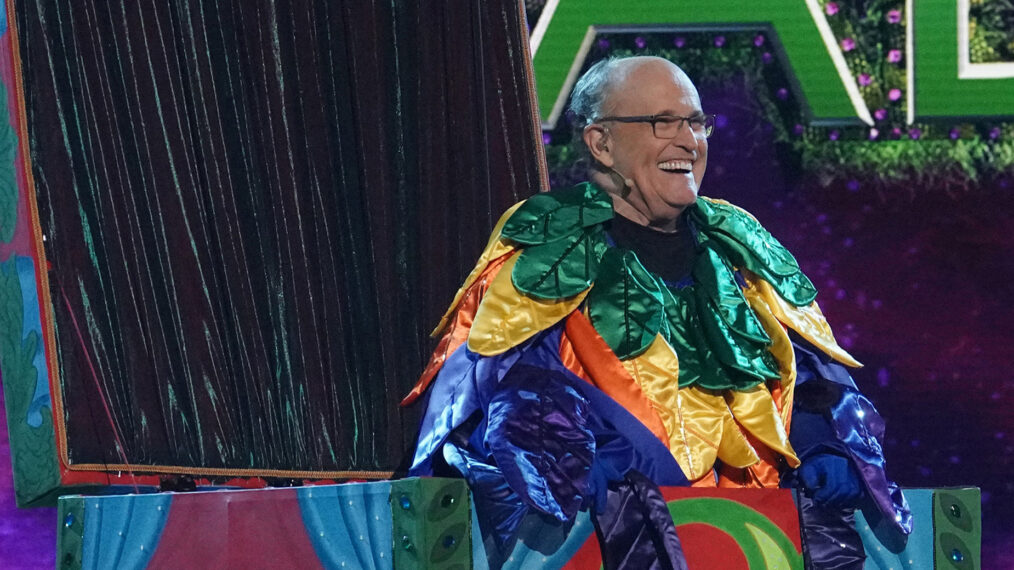 Rudy Giuliani on The Masked Singer