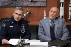 Space Force - Steve Carell as General Mark Naird and John Malkovich as Dr. Adrian Mallory