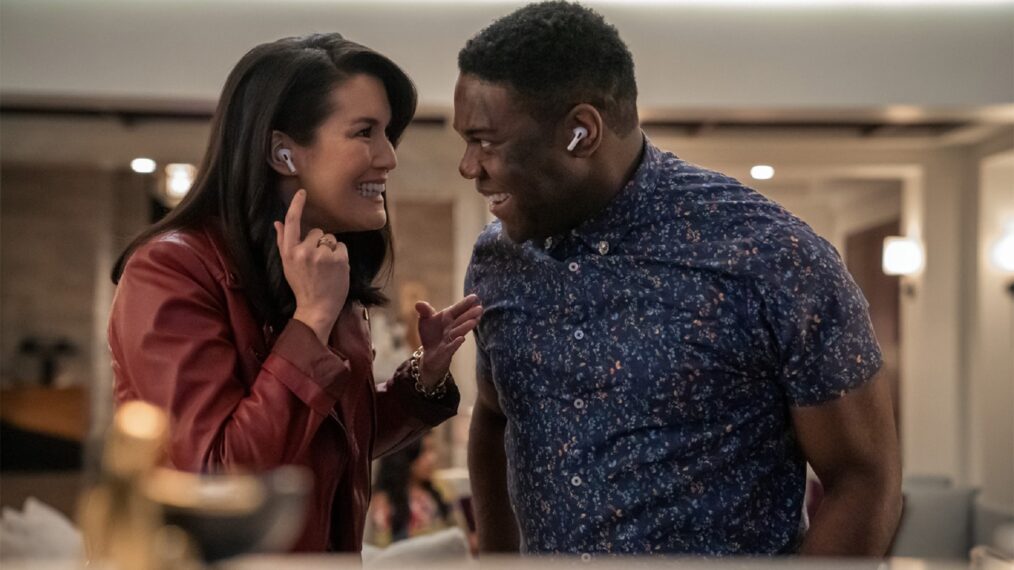 The Afterparty - Season 1 - Zoe Chao and Sam Richardson