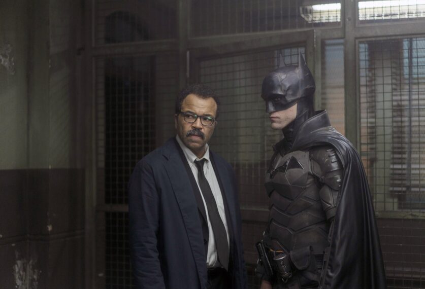 The Batman Jeffrey Wright and Robert Pattinson