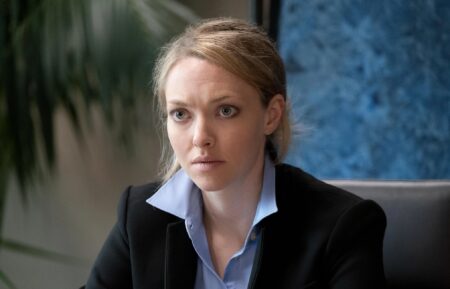 Amanda Seyfried as Elizabeth Holmes in 'The Dropout'