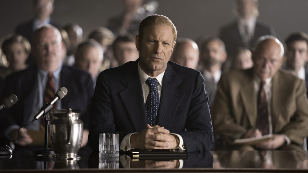 Aaron Eckhart as Gerald Ford in The First Lady