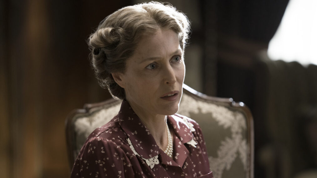 Gillian Anderson as Eleanor Roosevelt in The First Lady