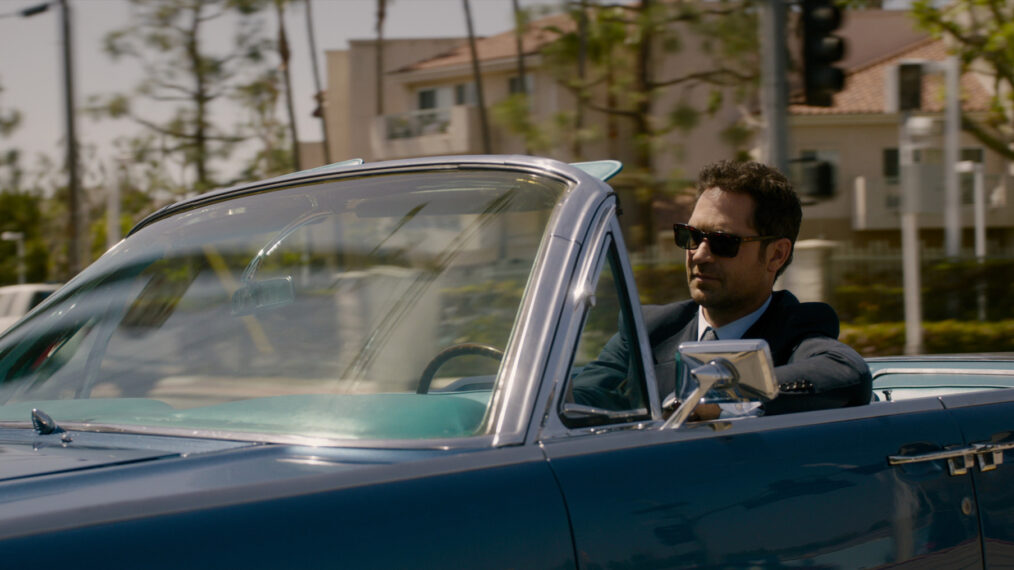 Manuel Garcia-Rulfo as Mickey Haller in The Lincoln Lawyer