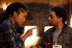 The Man Who Fell to Earth - Naomie Harris and Chiwetel Ejiofor