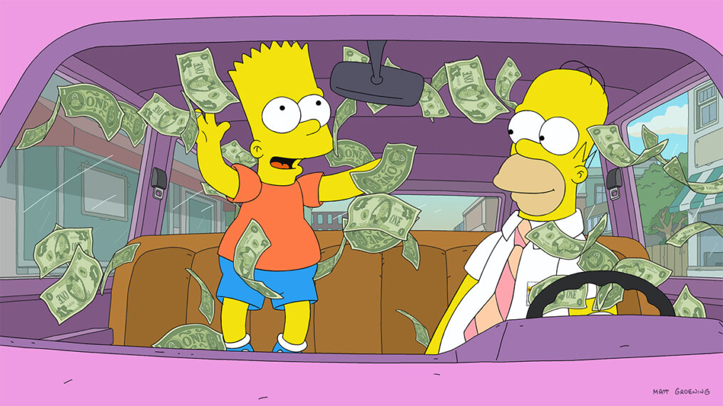 'The Simpsons' Bart and Homer