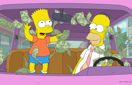 'The Simpsons' Bart and Homer