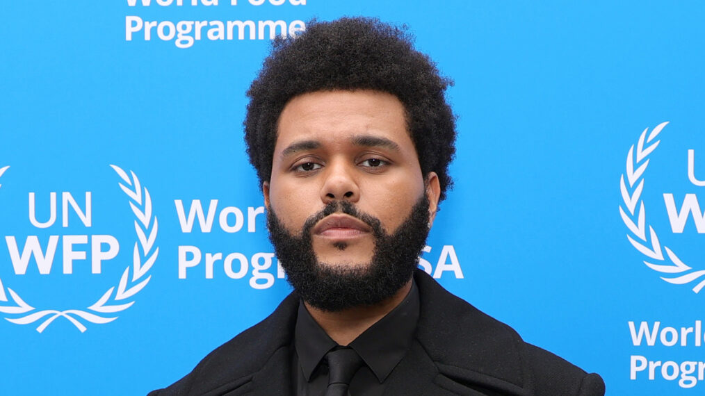 The Weeknd attends the U.N. World Food Programme