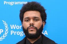 The Weeknd attends the U.N. World Food Programme