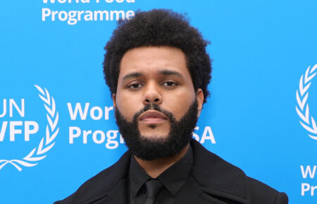 The Weeknd attends the U.N. World Food Programme