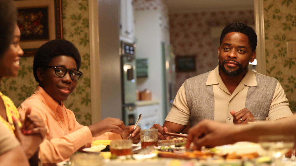 Elisha Williams and Dule Hill in The Wonder Years