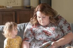 Chrissy Metz reading a children's book in This Is Us - Season 6