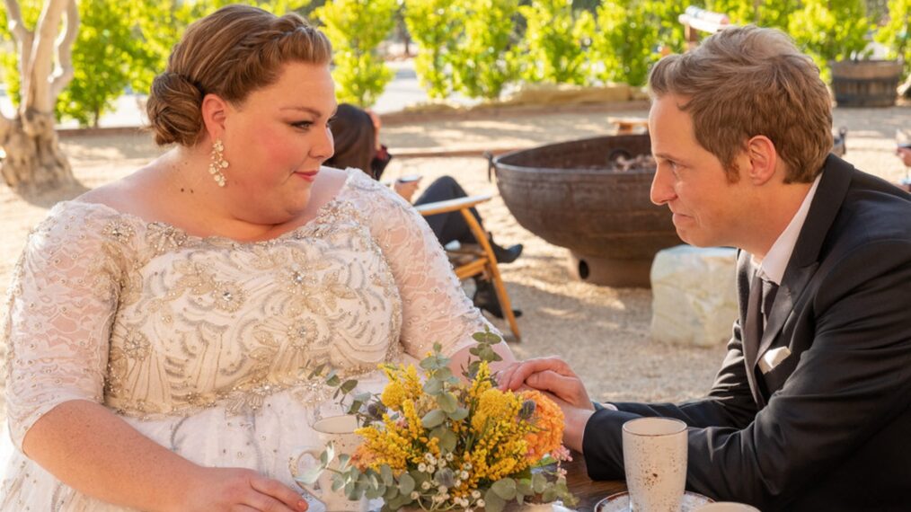 Chrissy Metz and Chris Geere 'in 'This Is Us' Season 6