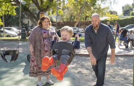 Chrissy Metz and Chris Sullivan in This Is Us - Season 6