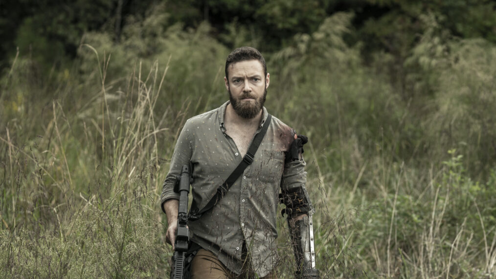 Ross Marquand as Aaron in The Walking Dead