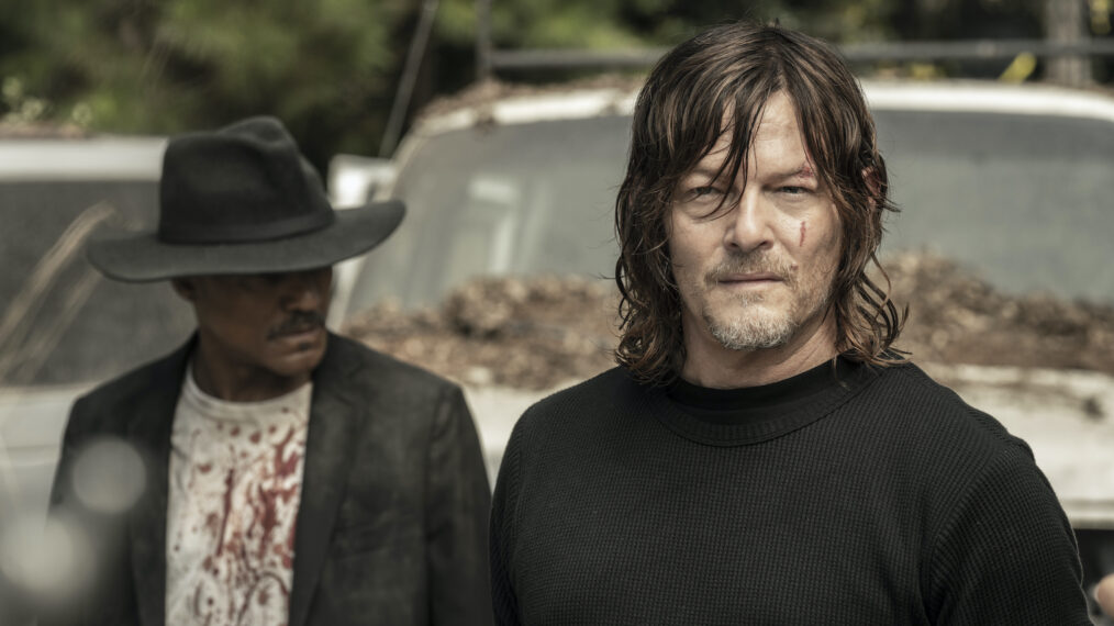 The Walking Dead, Norman Reedus as Daryl Dixon, Seth Gilliam as Father Gabriel Stokes 