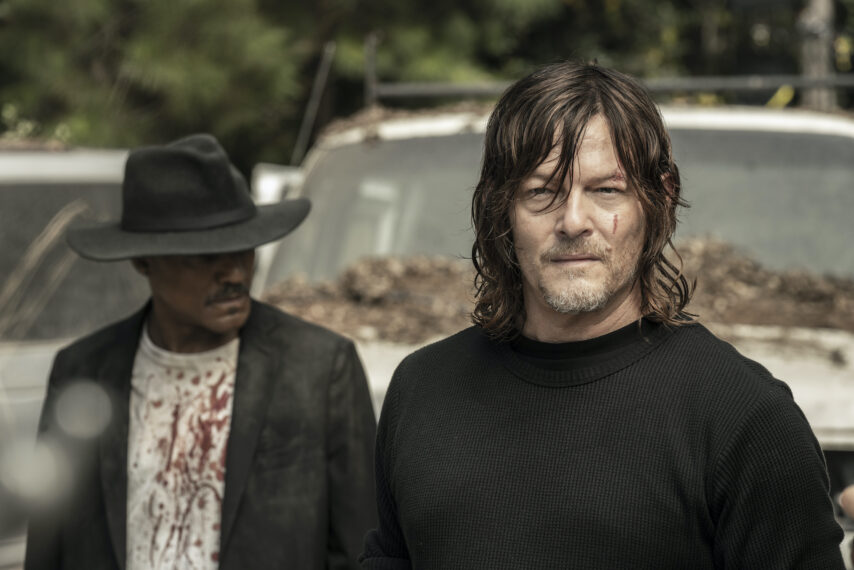 The Walking Dead, Norman Reedus as Daryl Dixon, Seth Gilliam as Father Gabriel Stokes