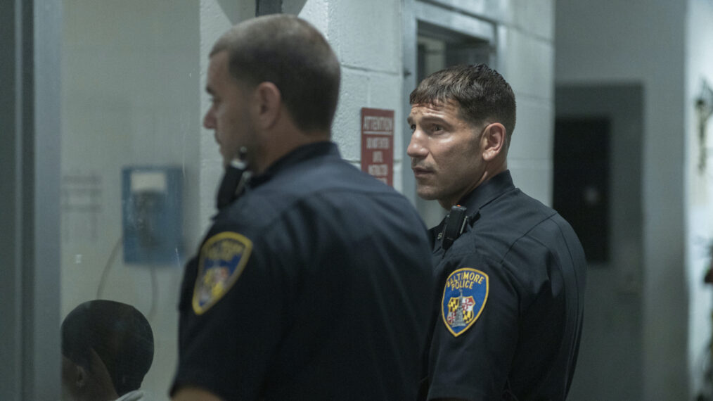 Wayne Jenkins and Jon Bernthal in We Own This City