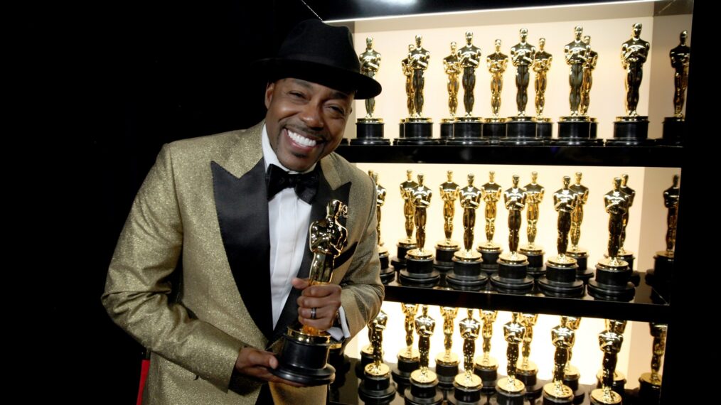 Will Packer backstage at the 94th Annual Academy Awards in 2022