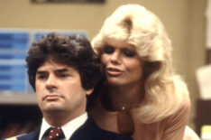 Frank Bonner and Loni Anderson in WKRP in Cincinnati