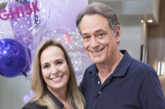 Genie Francis and Jon Lindstrom celebrate 15,000 General Hospital episodes