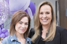 Rebecca Herbst and Genie Francis celebrate 15,000 General Hospital episodes