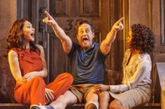 Katrina Lenk, Christopher Fitzgerald, and Nikki Renee Daniels in 'Company'