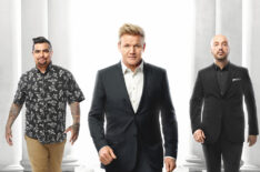 Masterchef - Aarón Sánchez, Gordon Ramsay, and Joe Bastianich