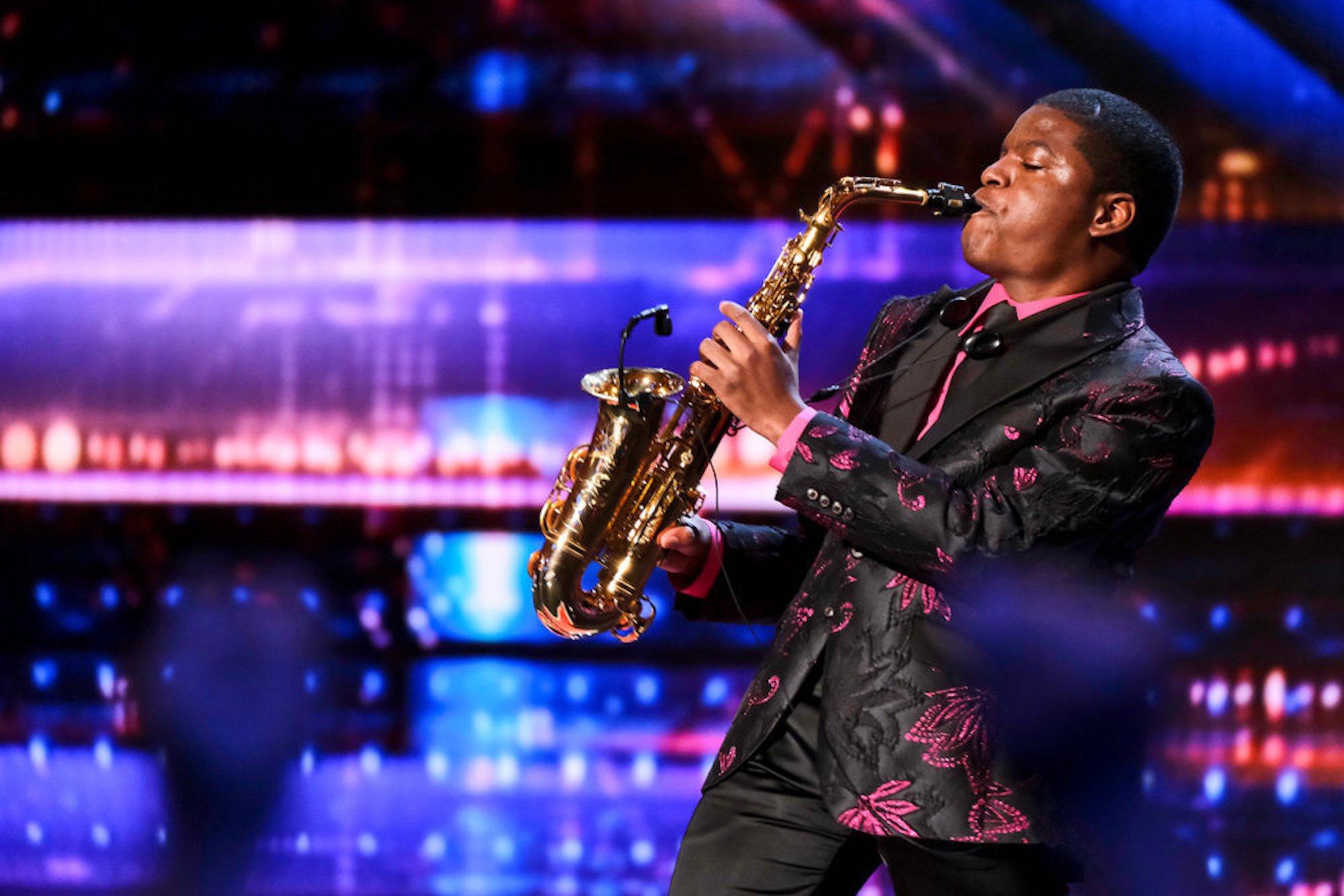 Avery Dixon in the America's Got Talent Season 17 premiere