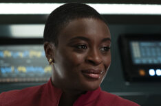 Celia Rose Gooding as Uhura in Stark Trek: Strange New Worlds