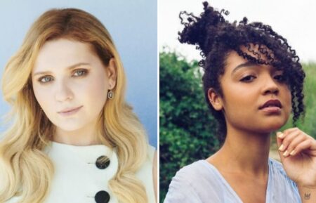 Abigail Breslin (L), Aisha Dee (R)