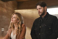 Katheryn Winnick as Jenny, Jensen Ackles as Beau in Big Sky