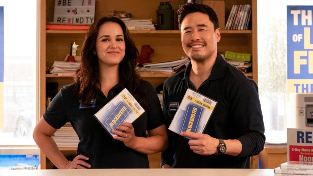 Blockbuster Melissa Fumero and Randall Park
