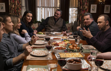 Will Estes, Bridget Moynahan, Tom Selleck, Donnie Wahlberg in Blue Bloods