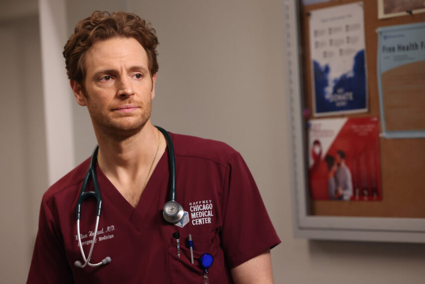 Nick Gehlfuss as Dr. Will Halstead in Chicago Med